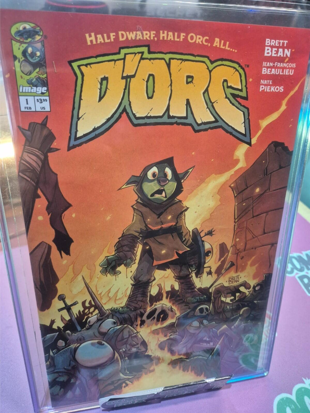 D’ORC #1 (Image Comics) 1st Print Cover A (Brett Bean) Low Print - NM