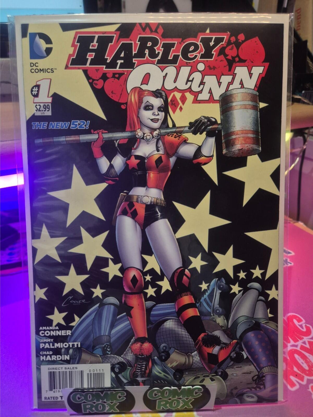 HARLEY QUINN #1, New 52, Key Issue, Amanda Conner, Palmiotti, NM