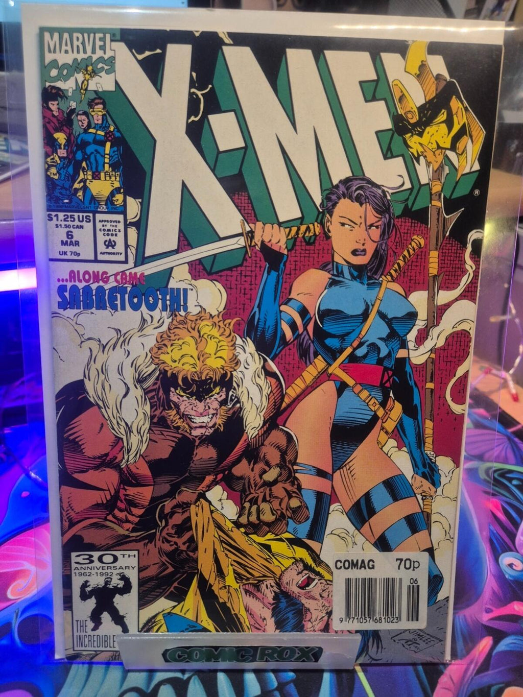 X-Men Vol. 1 #6 Marvel 1992 Key: First Appearance Birdy, VF/NM