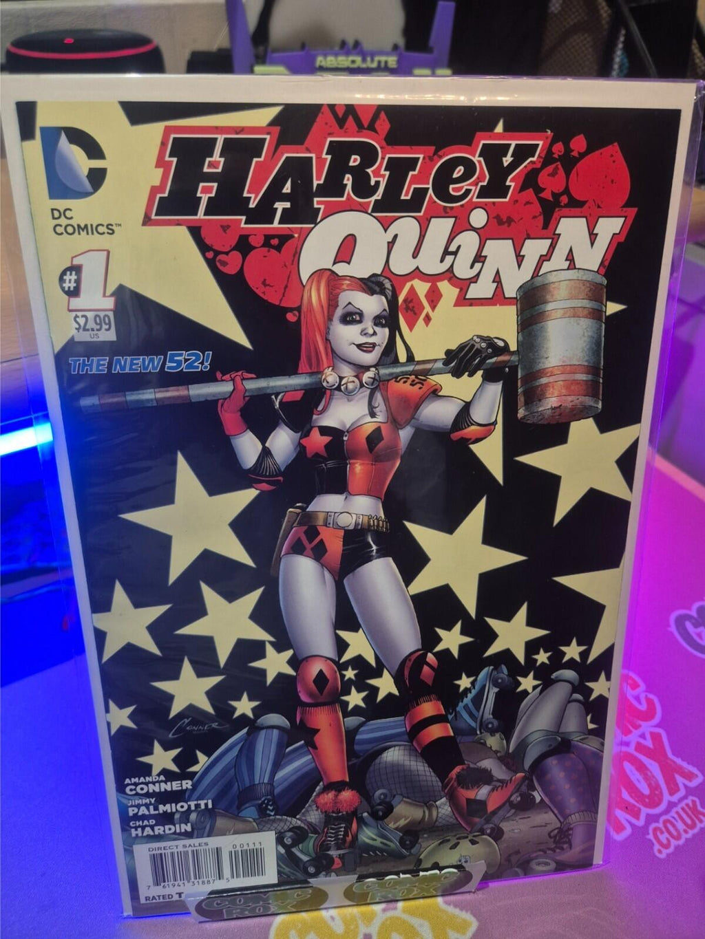 HARLEY QUINN #1, New 52, Key Issue, Amanda Conner, Palmiotti, NM