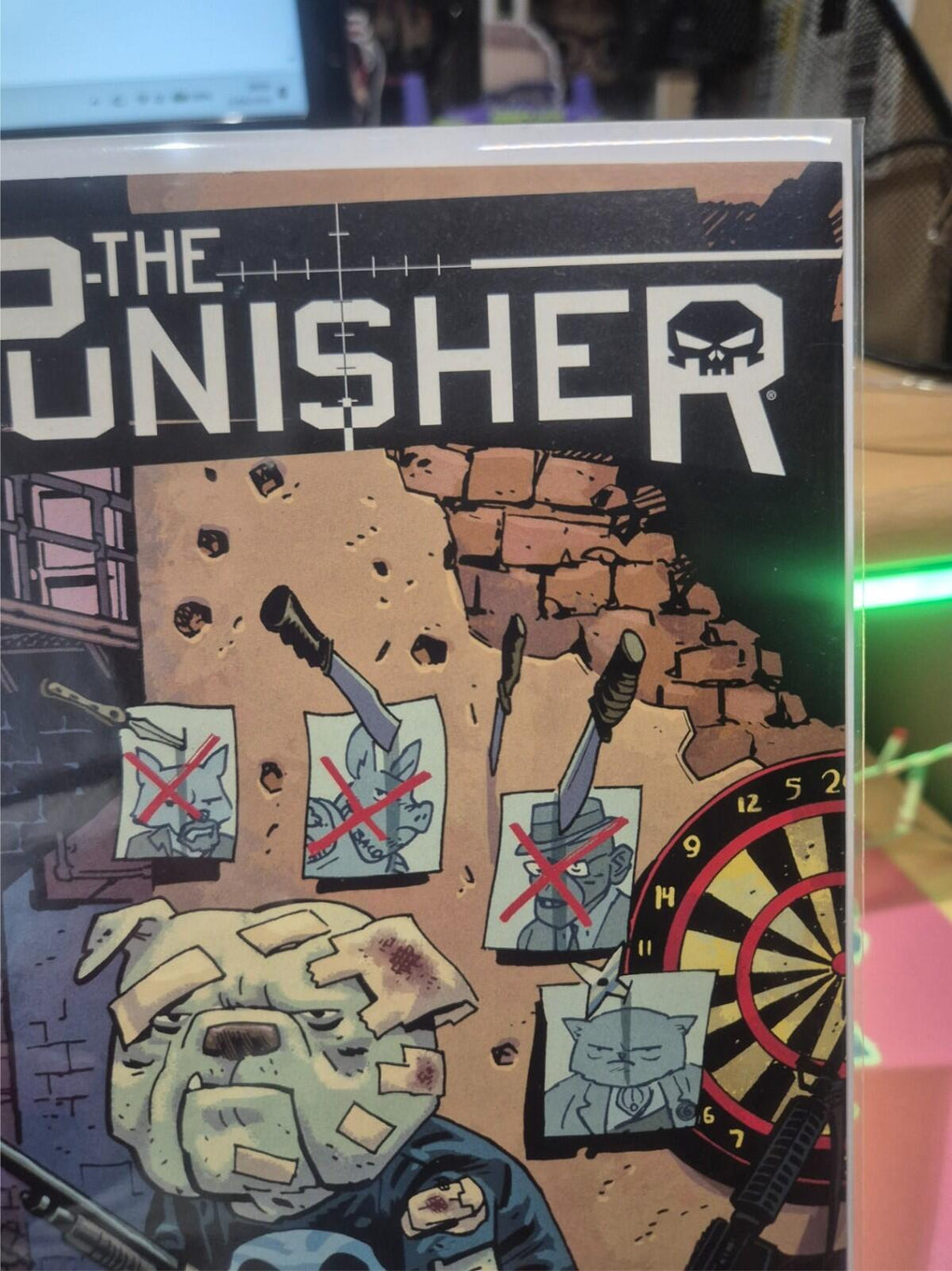 The Punisher #1, RARE Chris Samnee Animal Variant Cover 2014, NM