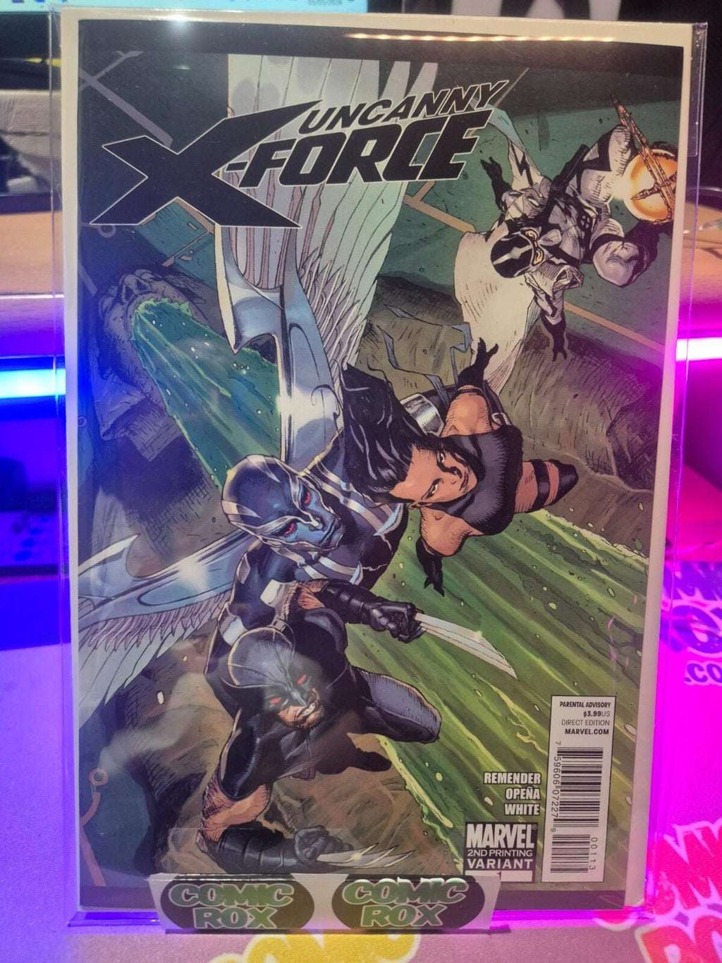 Uncanny X-Force #1, 2nd Printing Opena Variant Edition, 2010, VF/NM or Higher
