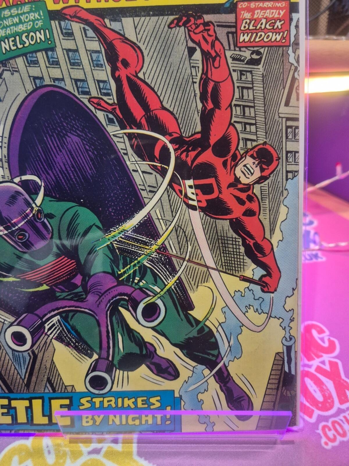 Daredevil #108, 1974, 20 Cents copy, KEY ISSUE, High Grade VF+