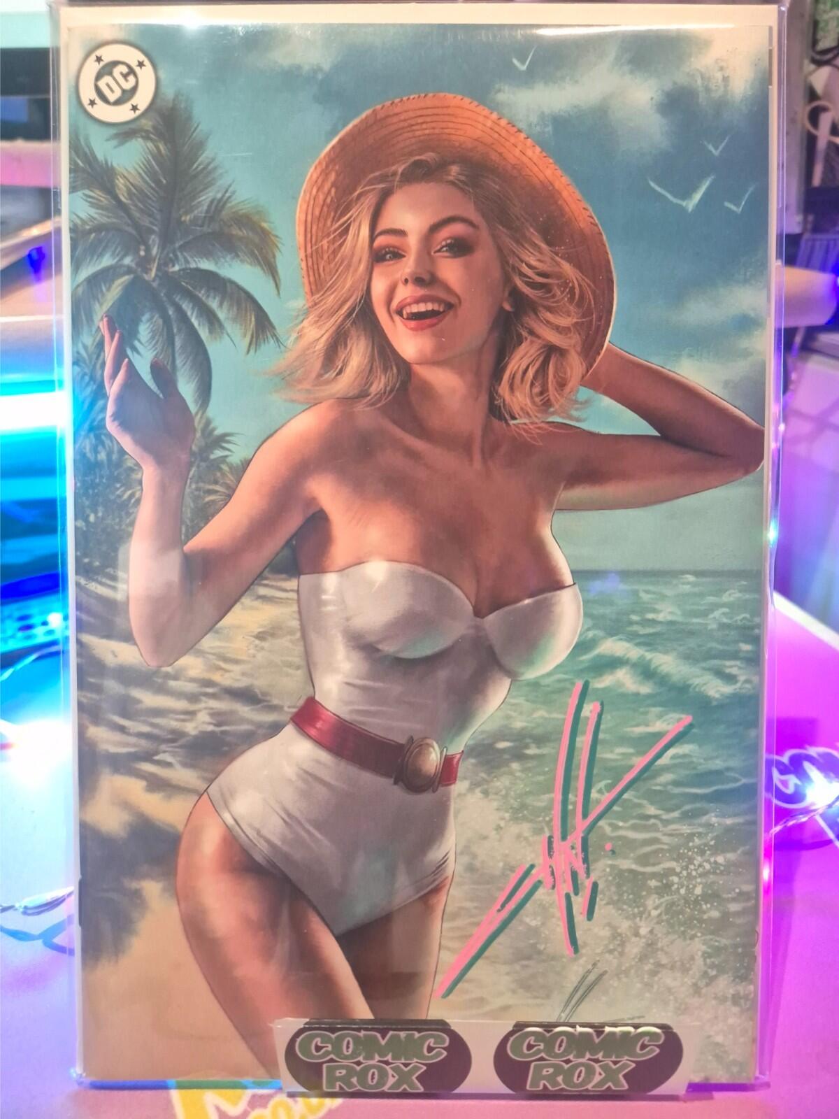 G’nort’s Swimsuit Ed #1 SIGNED Carla Cohen COA Power Girl Exclusive Ltd 500