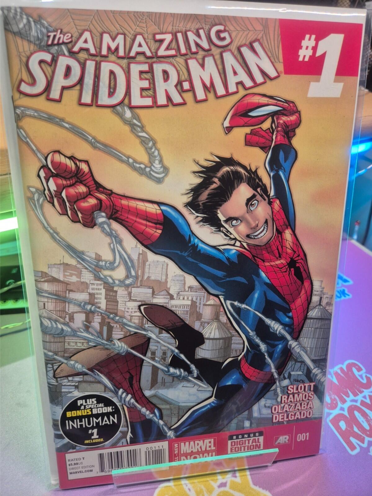 The Amazing Spider-Man #1, 1st Print, KEY ISSUE, 2014, NM