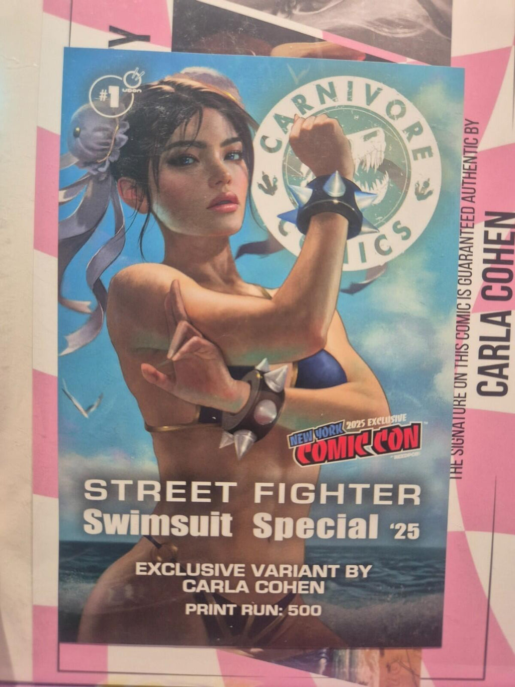Street Fighter Swimsuit Special '25, SIGNED BY COHEN with COA, Ltd 500