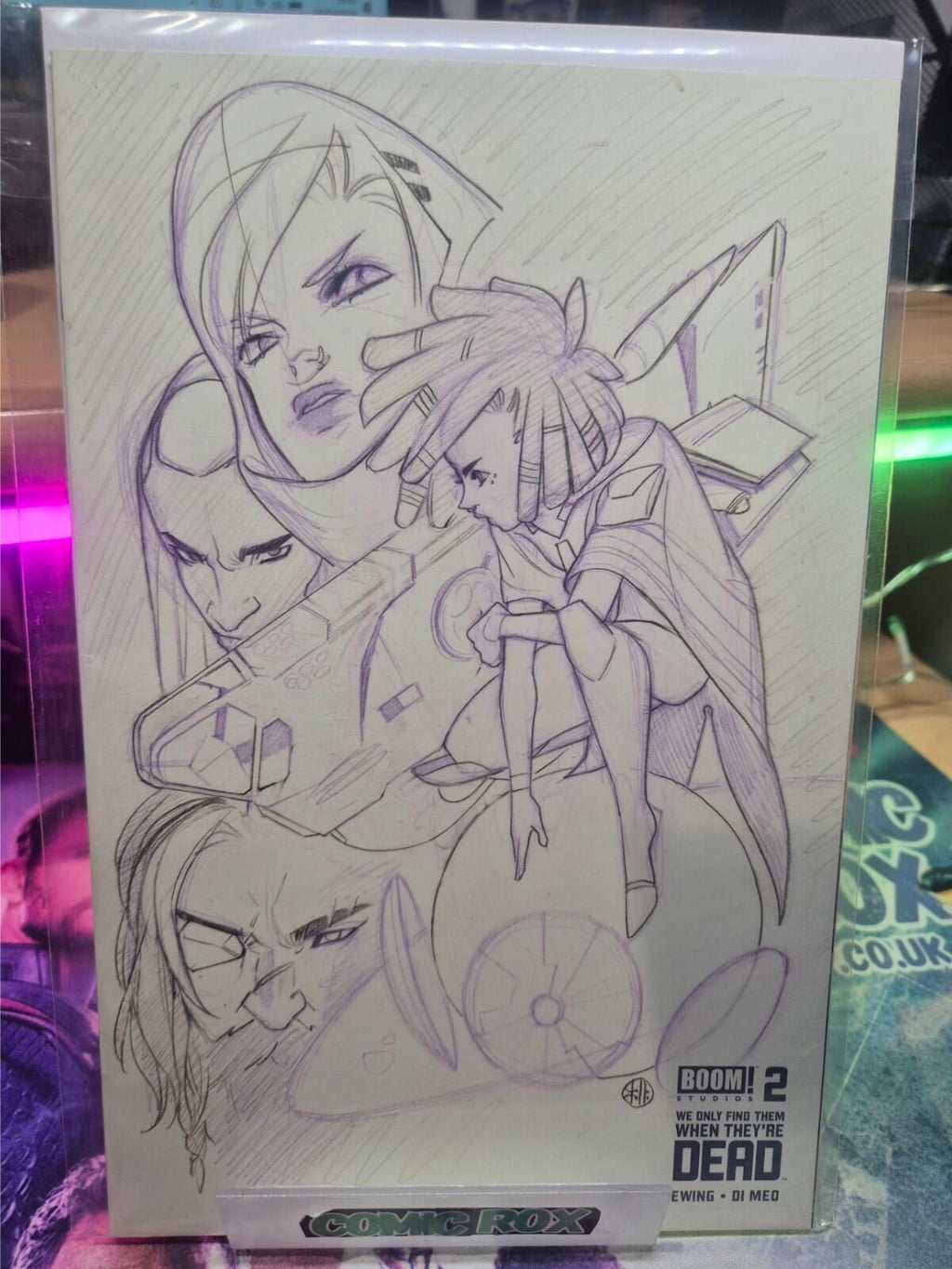 We Only Find Them When They're  Dead #2, Peach Momoko Sketch Variant, 2020, NM-