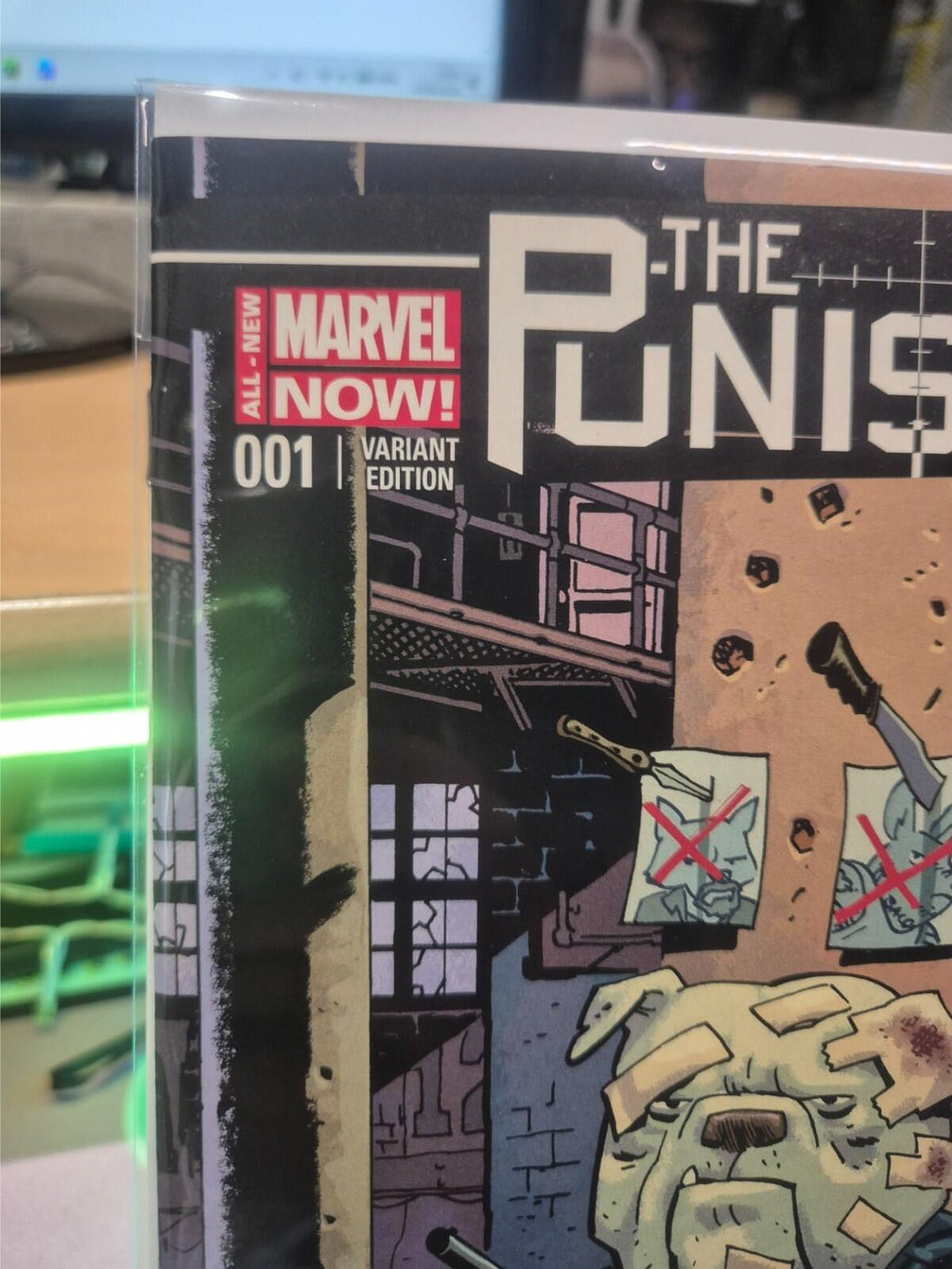 The Punisher #1, RARE Chris Samnee Animal Variant Cover 2014, NM