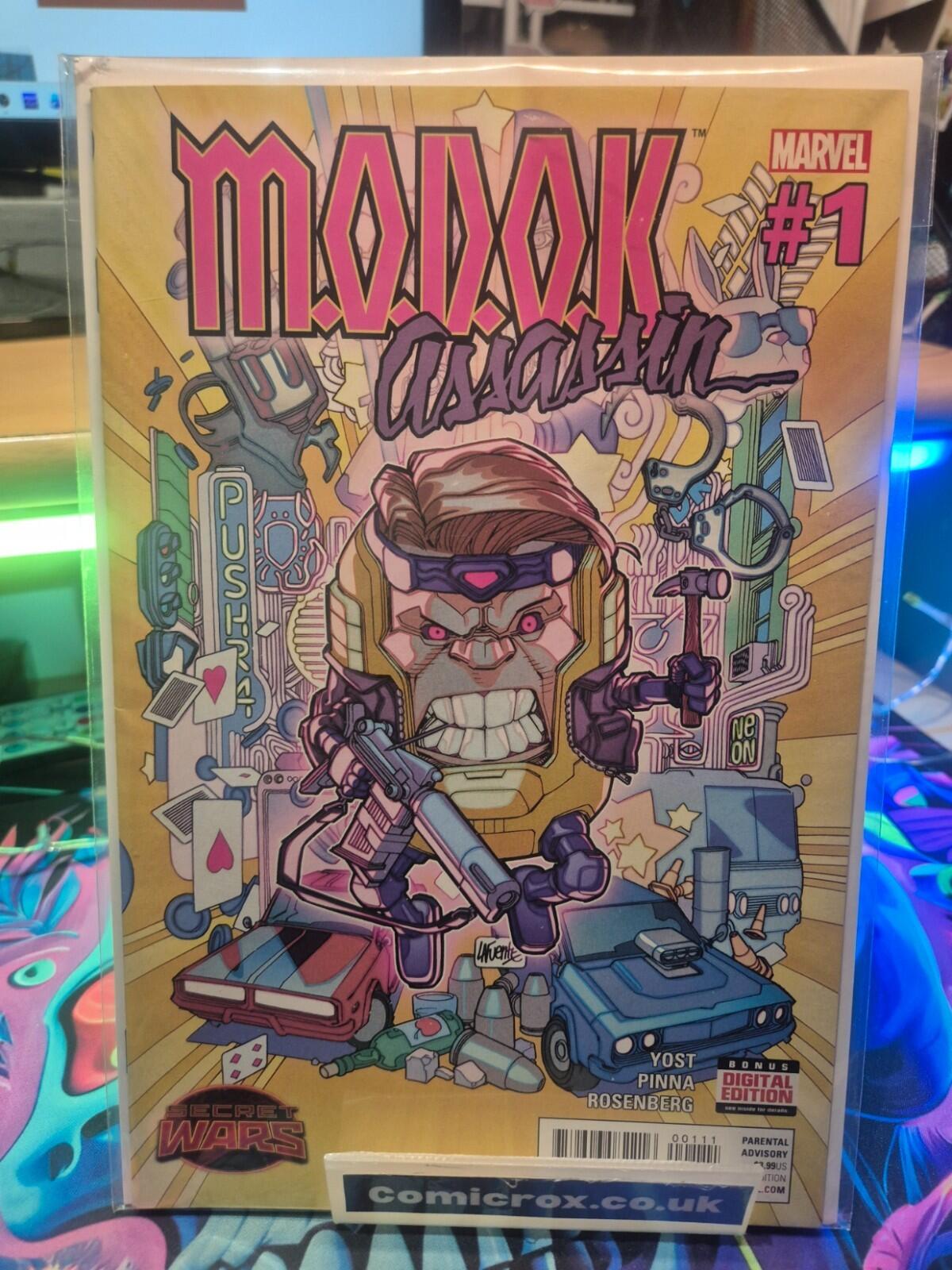 M.O.D.O.K. Assassin SECRET WARS #1-5, Complete Series Set, 2015 MARVEL, NM