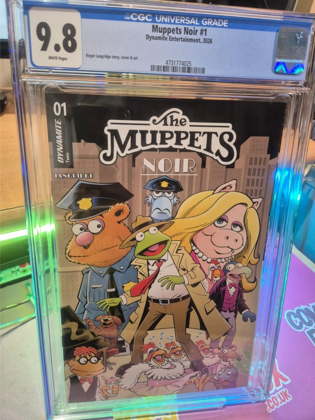 The Muppets: Noir #1 CGC 9.8 Roger Langridge 2026