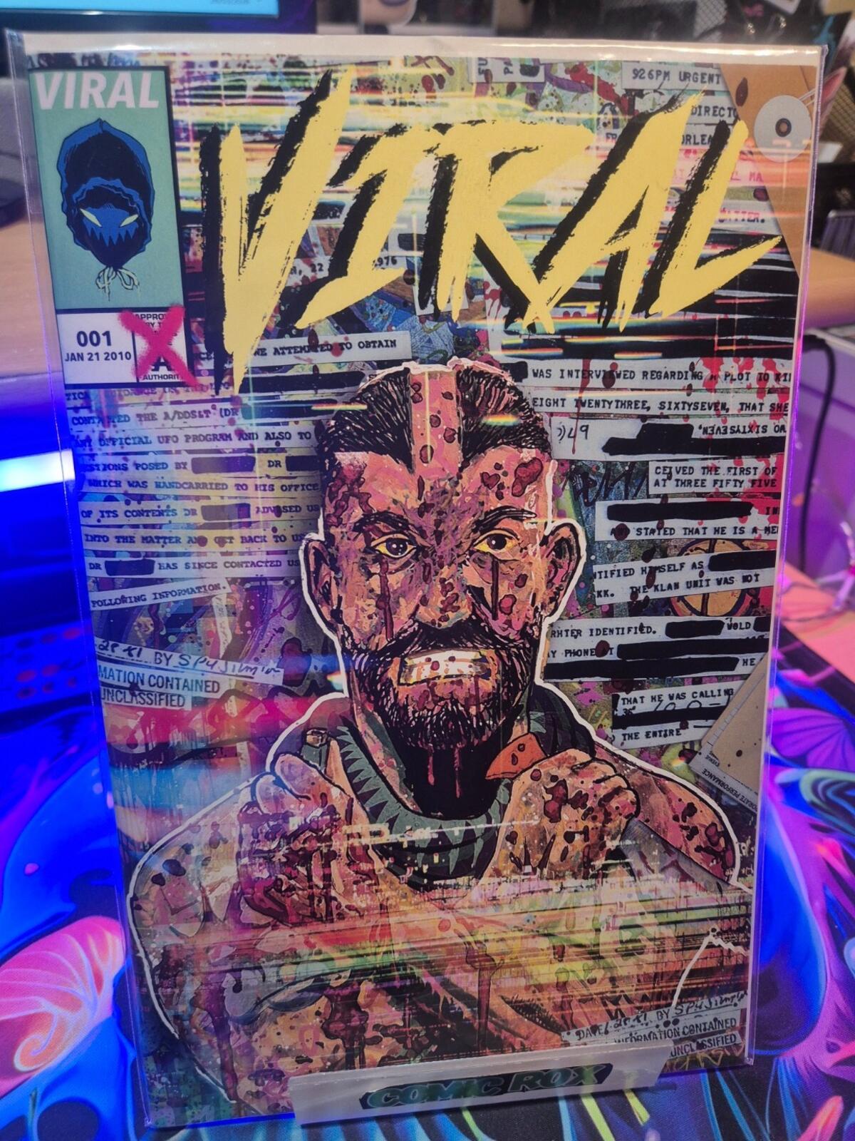 Viral #1, RZP & Kylke Willis Collab, Ultra Rare, Limited 50, USA Excl, Mint