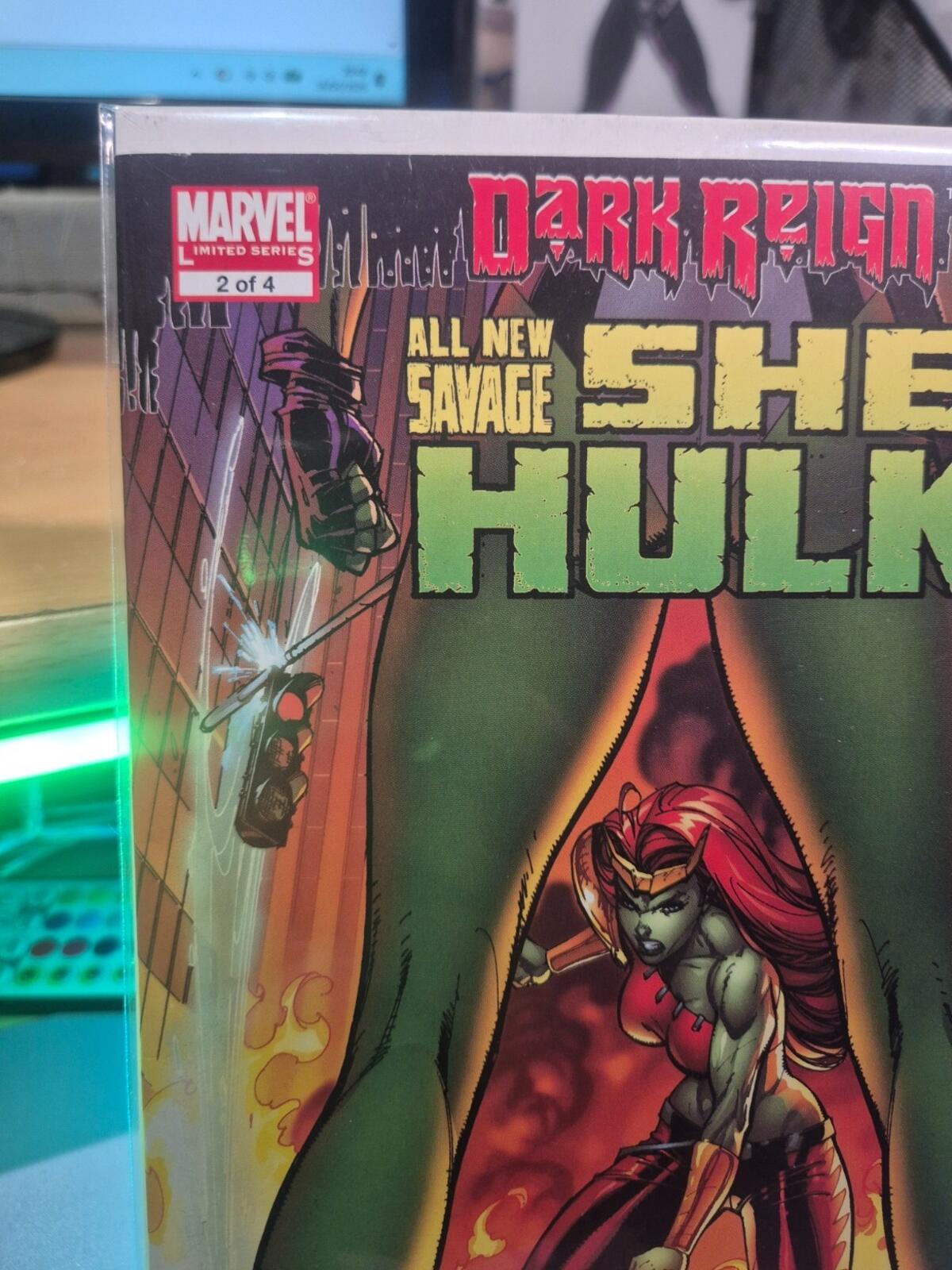 All New Savage She-Hulk #2 Dark Reign J Scott Campbell Cover, VF/NM (or higher)