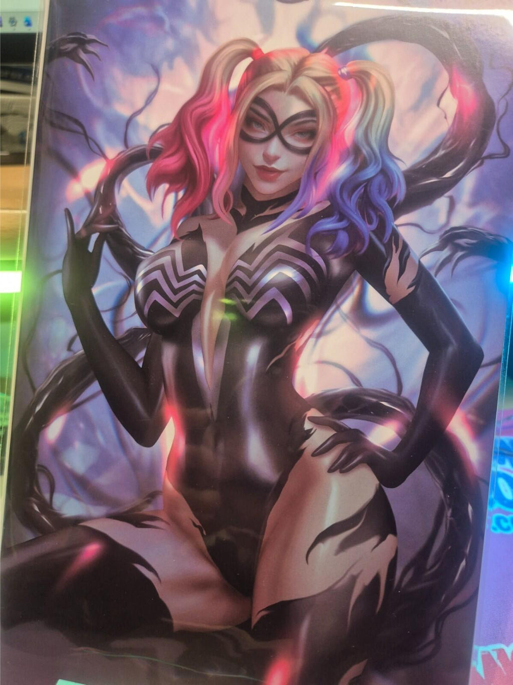Harley Quinn /Black Cat Venomized Artist Alley Artbook, NM