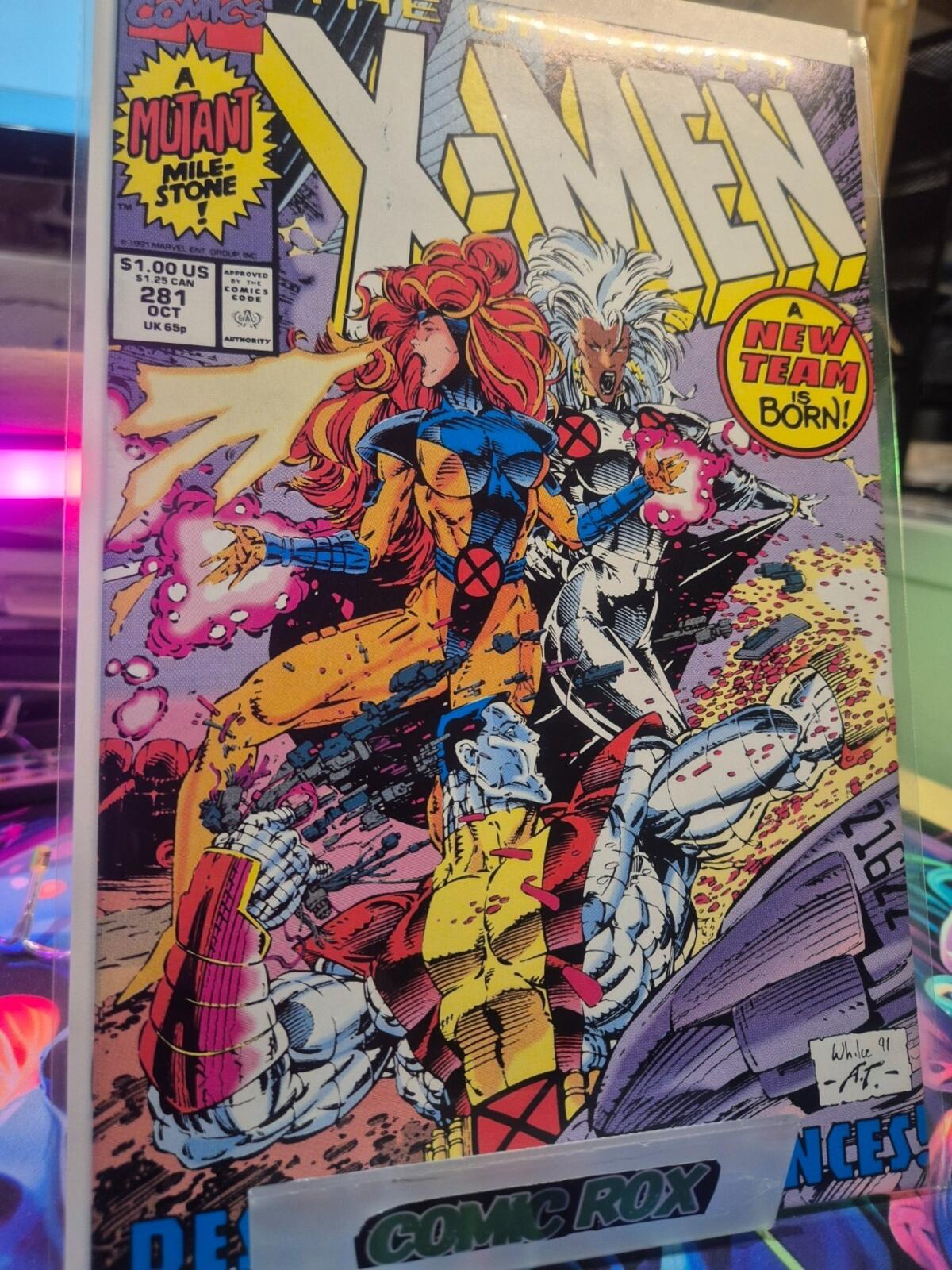 Uncanny X-Men (Vol 1) #281, Oct 91, 1st App Trevor Fitzroy,  NM