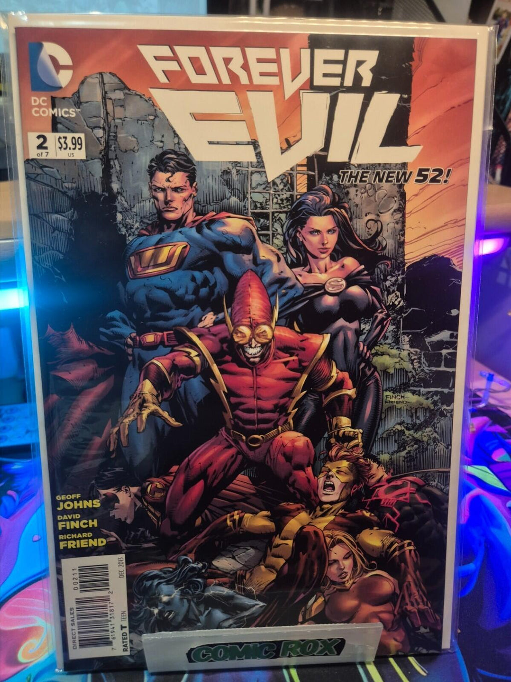 Forever Evil (2013) #1-7,  Complete Set 2013-2014, Bagged and Boarded NM