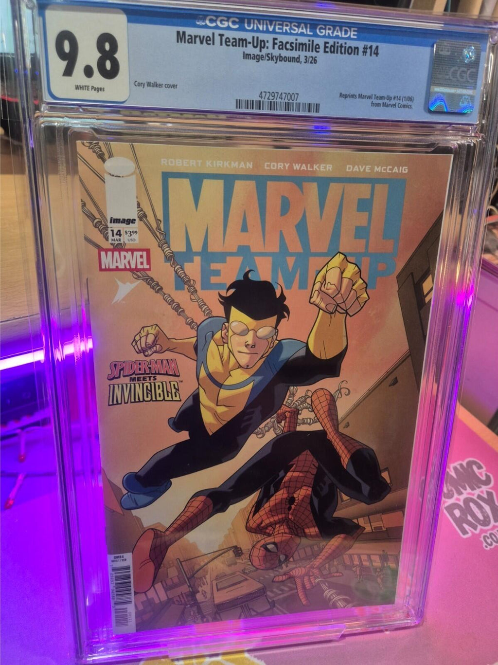 Marvel Team-Up #14, CGC 9.8 Cory Walker Reprint Variant