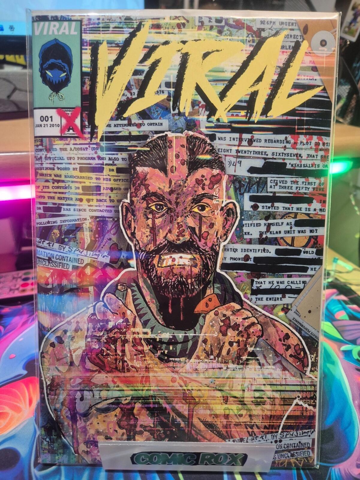 Viral #1, RZP & Kylke Willis Collab, Ultra Rare, Limited 50, USA Excl, Mint