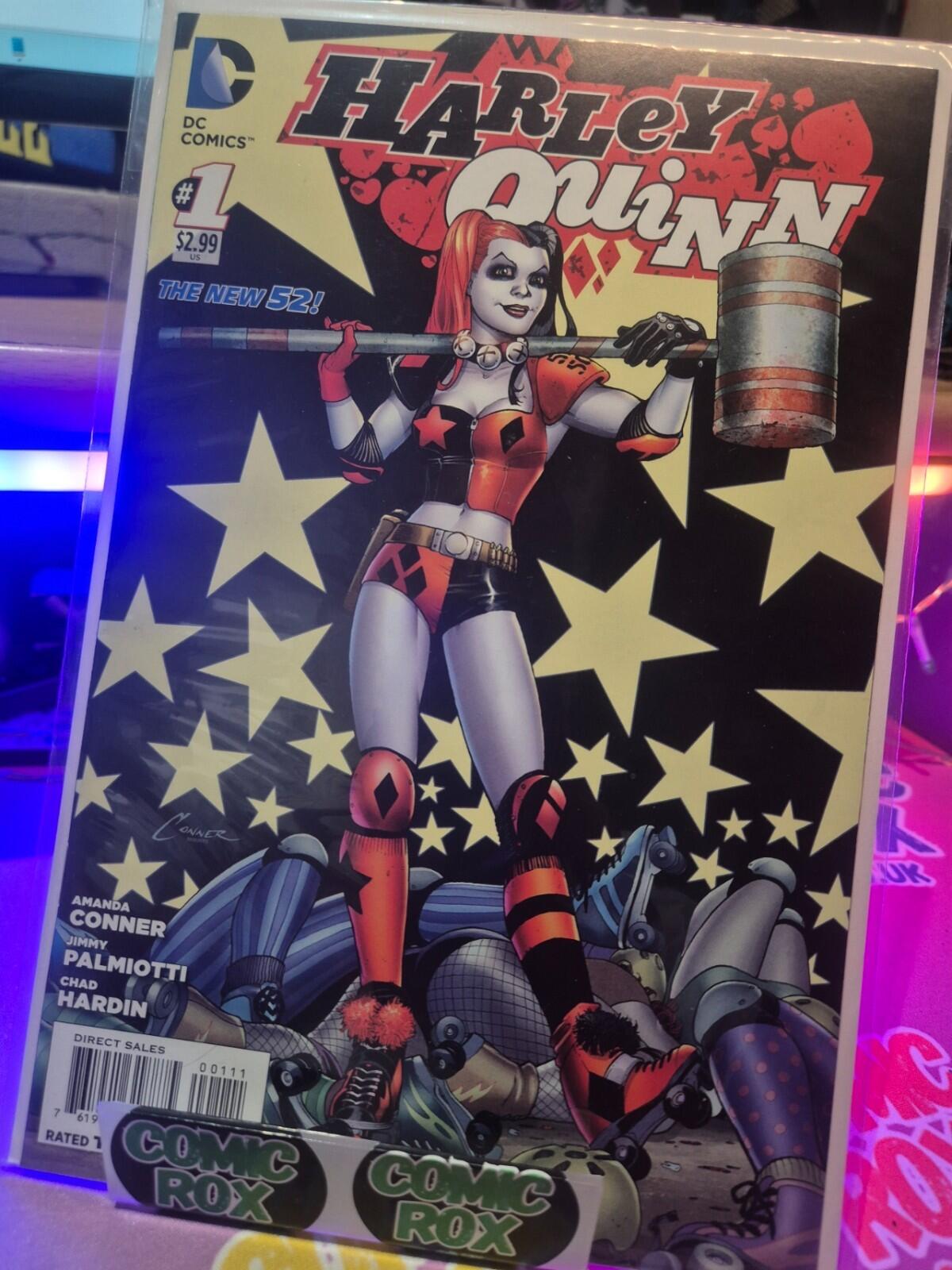HARLEY QUINN #1, New 52, Key Issue, Amanda Conner, Palmiotti, NM