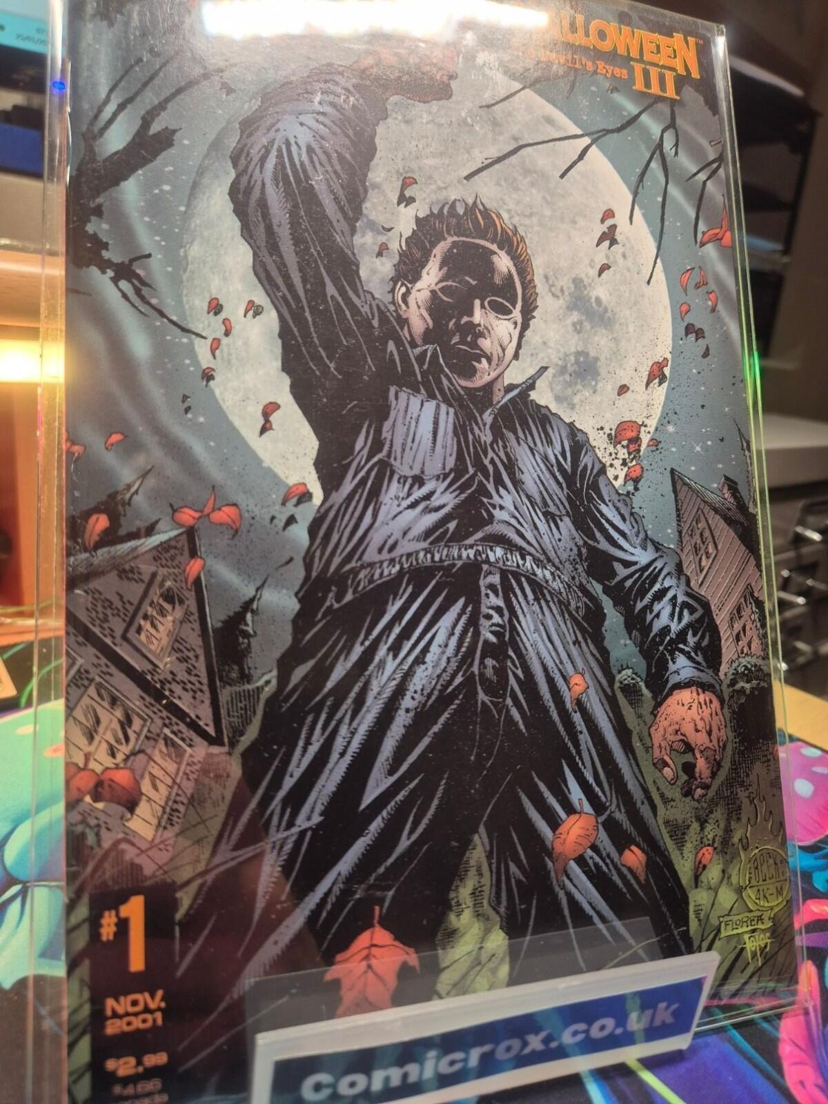 Halloween III: The Devil's Eyes, Chaos Comics Exclusive, HTF, 2001, NM-
