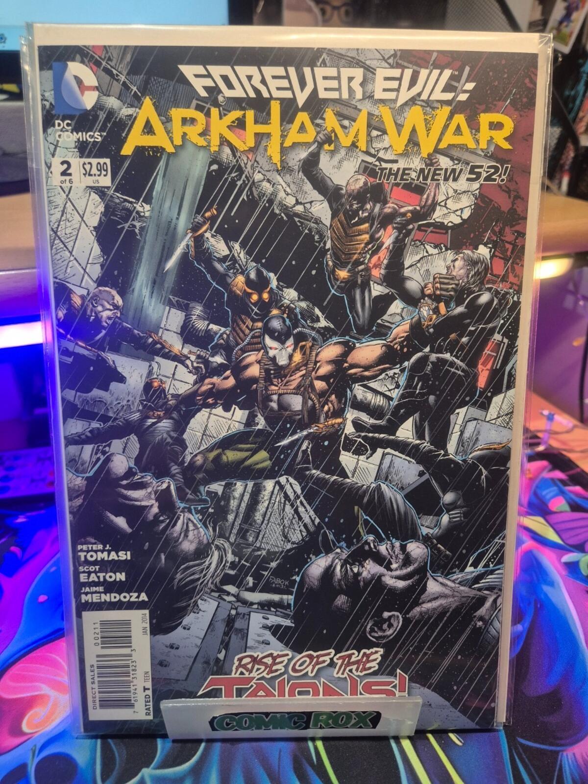 Forever Evil Arkham War, #1-6 Complete Set Run, DC Comics 2013, NM