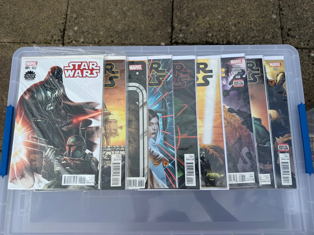 MARVEL COMICS LOT: STAR WARS #1-20 (2015) AARON/CASSADAY LIMITED EDITION VF/NM